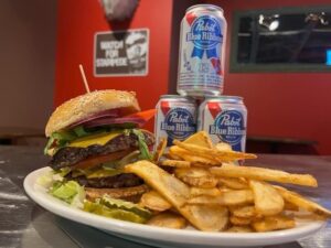 All American Cheeseburger at Wurst Bar