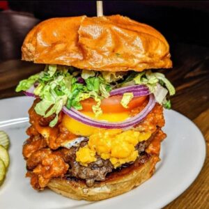 Mr Monster Burger in Ypsi's Wurst Bar